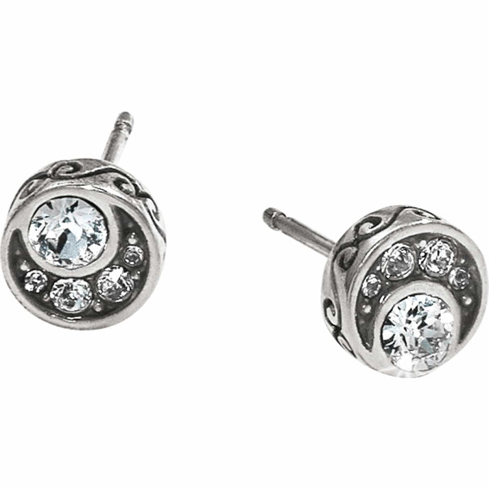 Earrings - Brighton Crescent Mini Post
