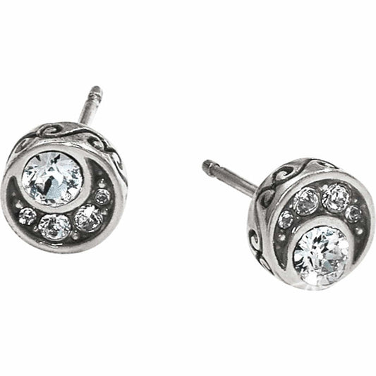 Earrings - Brighton Crescent Mini Post