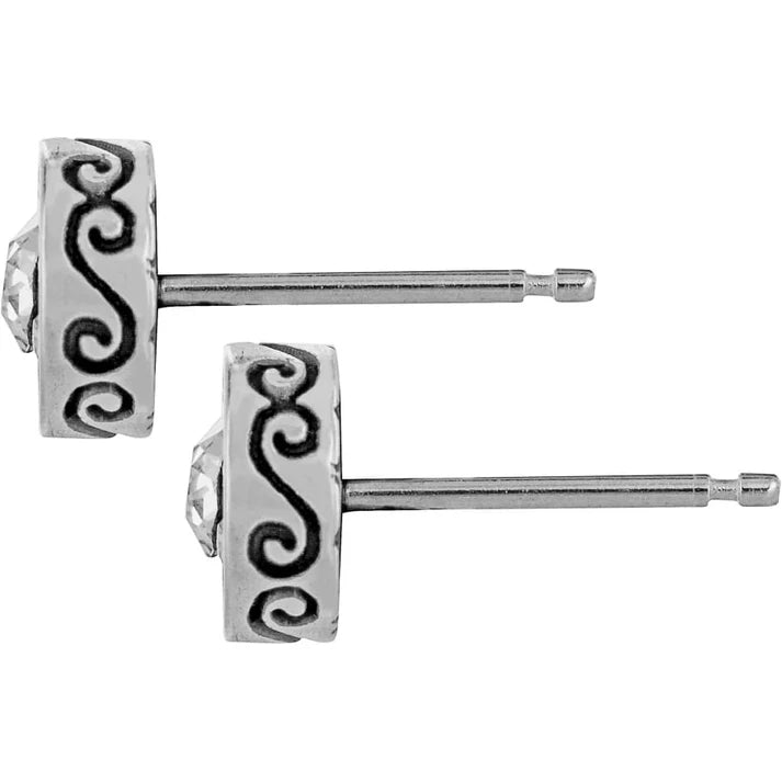 Earrings - Brighton Crescent Mini Post