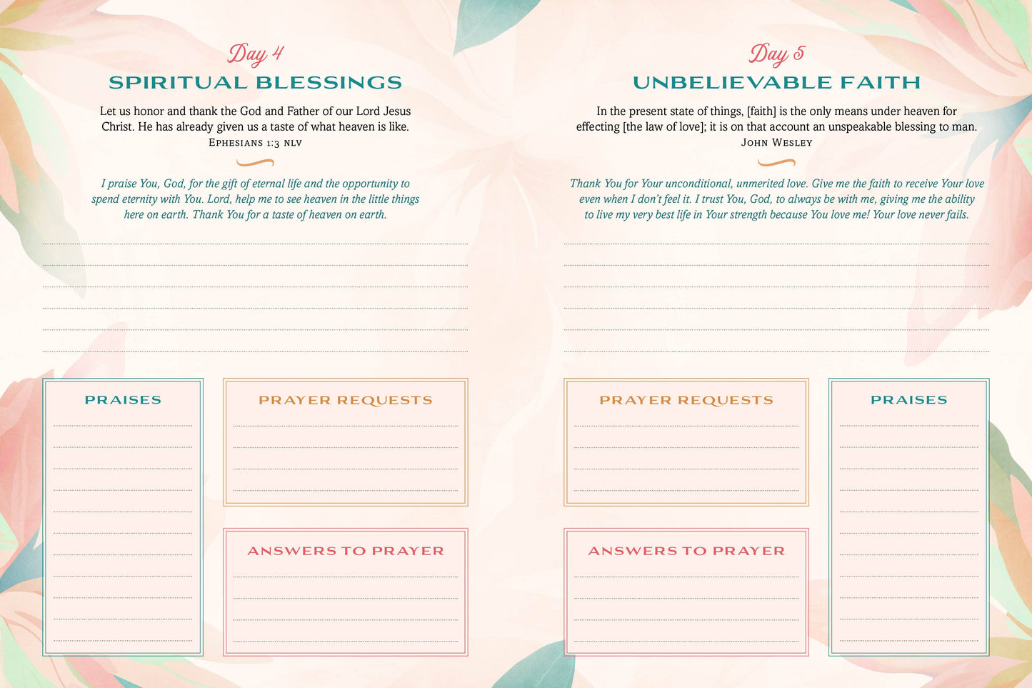 Book - A Year of God's Goodness A Prayer & Praise Tracker for Women