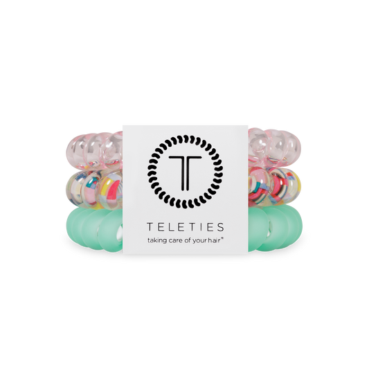 Teleties Large Hair Ties - Spring Splash