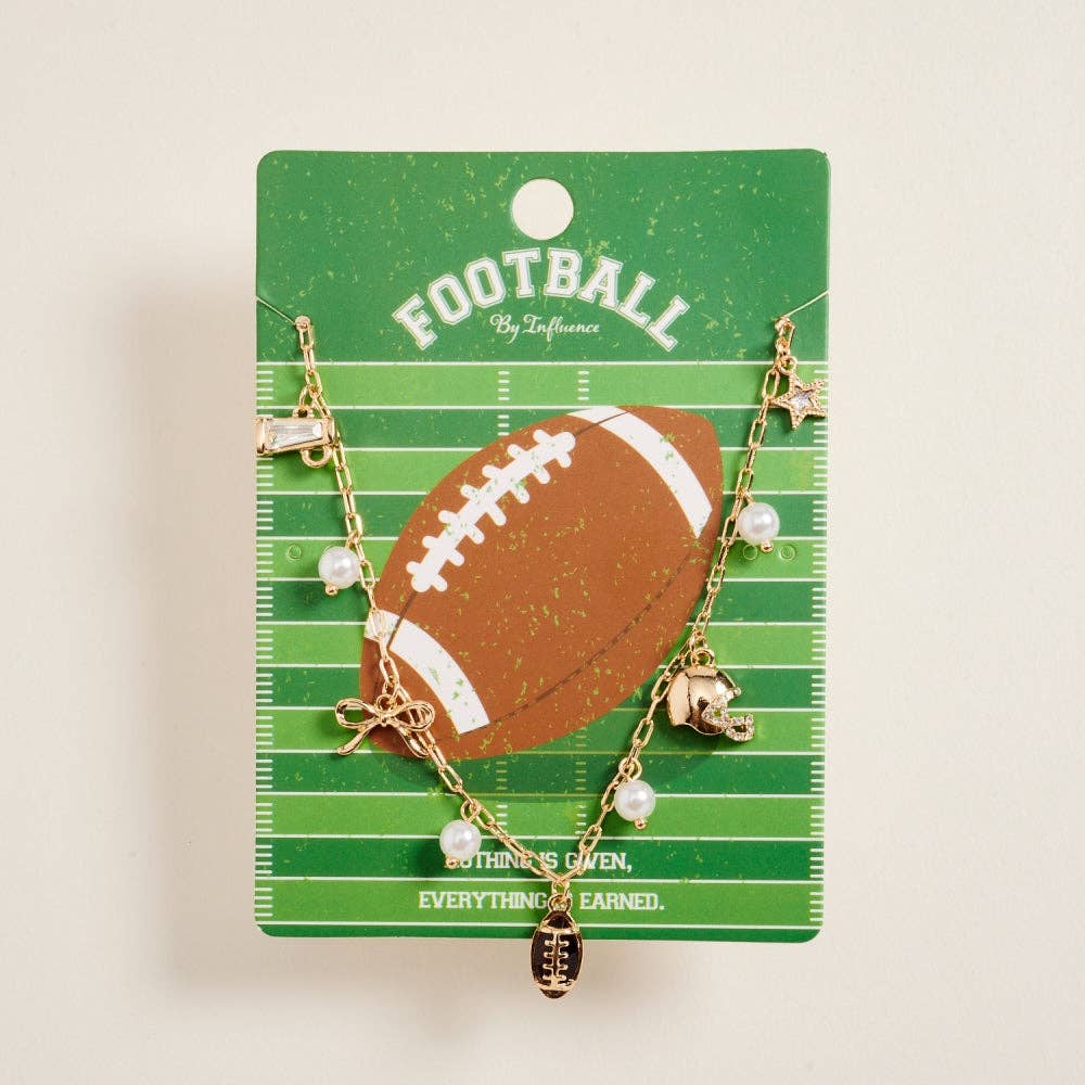 Necklace - Football Game Day Charms