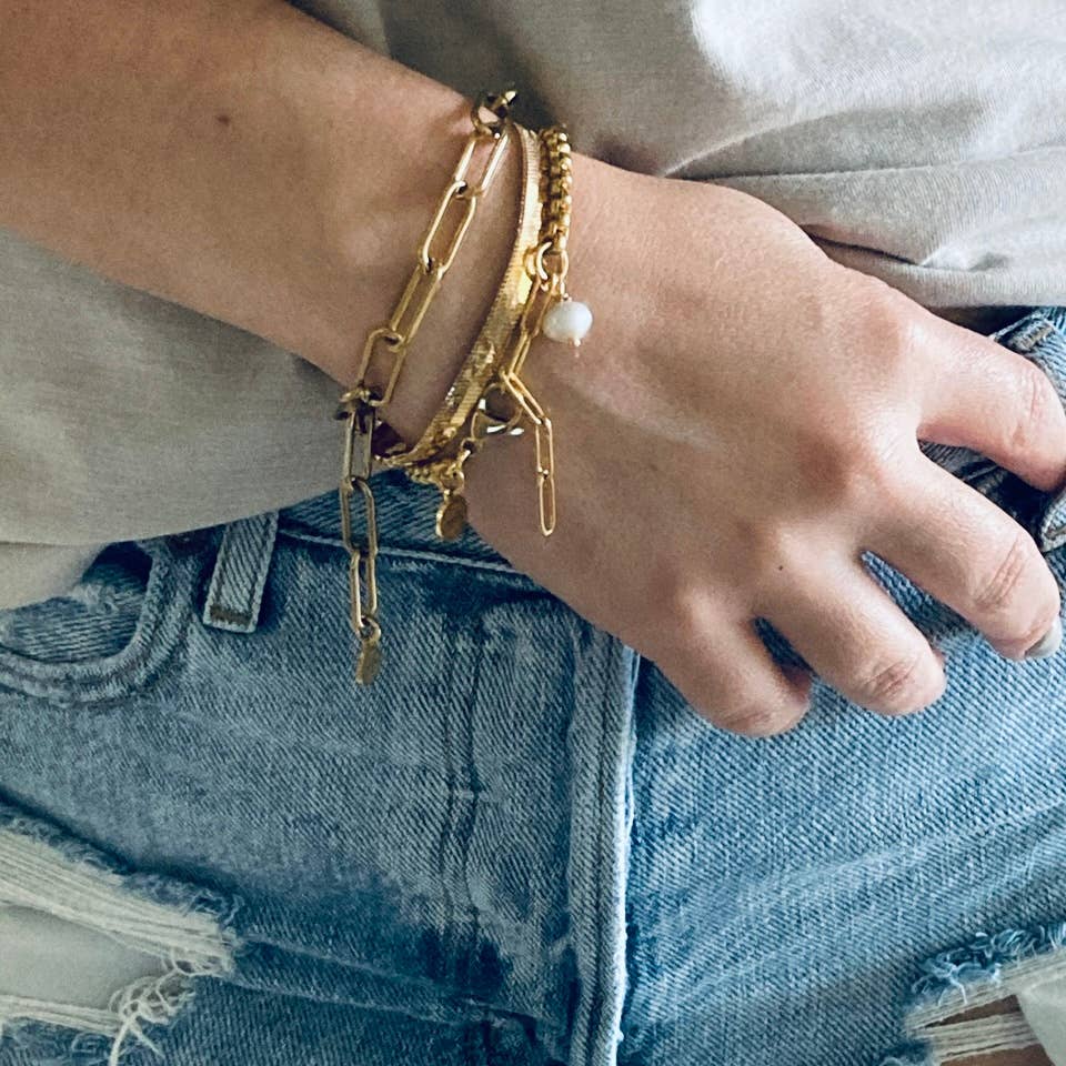 Bracelet - Paperclip Link Chain