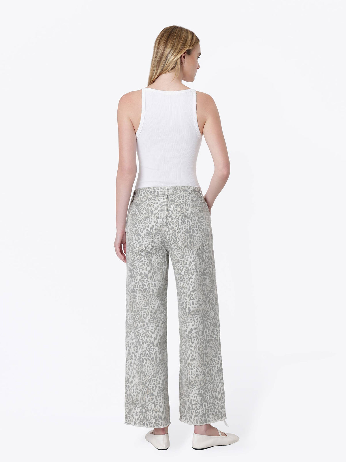 Jeans - Vervet High Rise Leopard Print