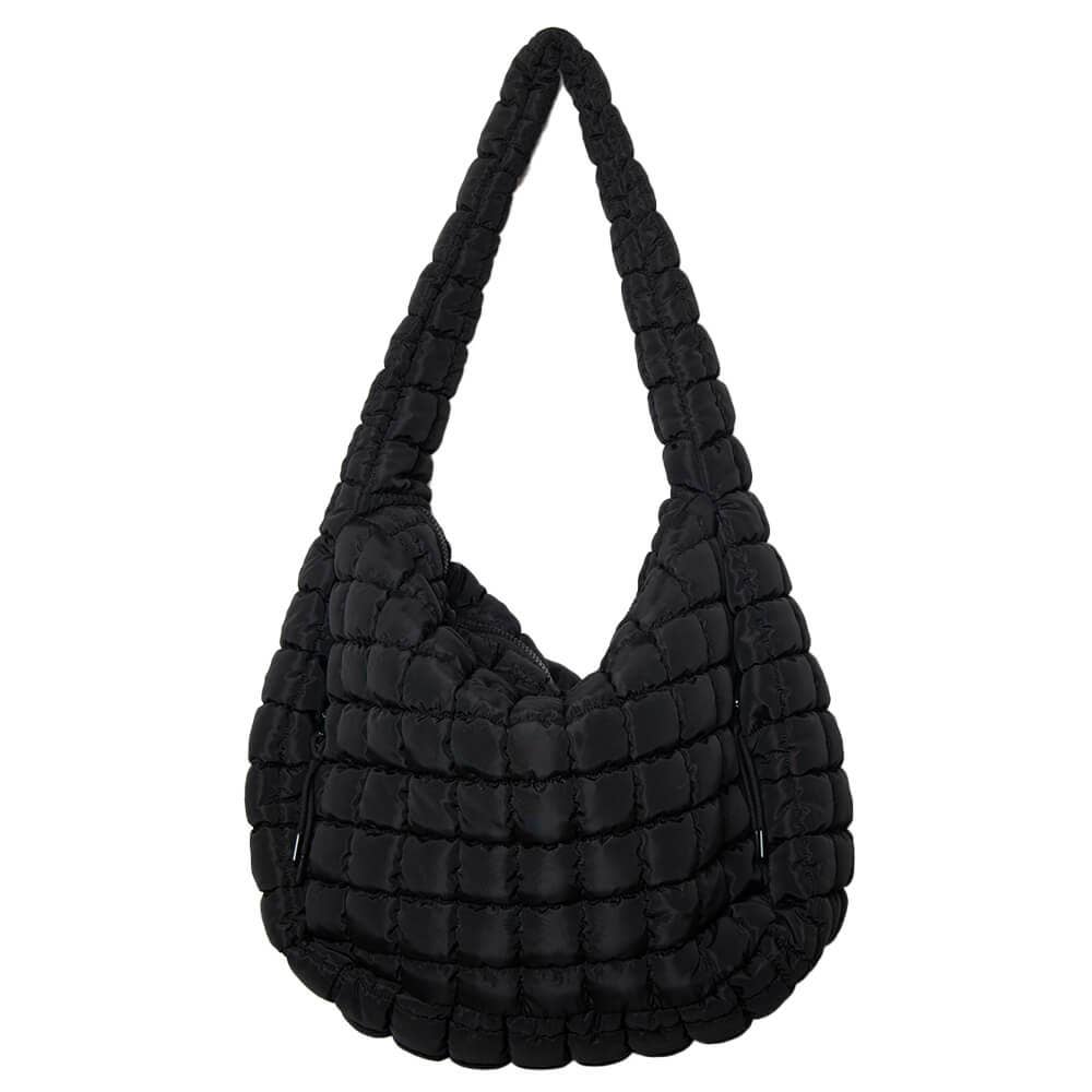 Handbag | HoboTote Black Oversized Quilted