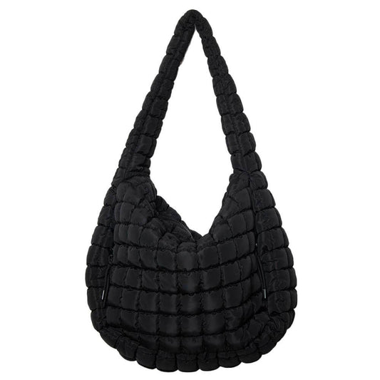 Handbag | HoboTote Black Oversized Quilted