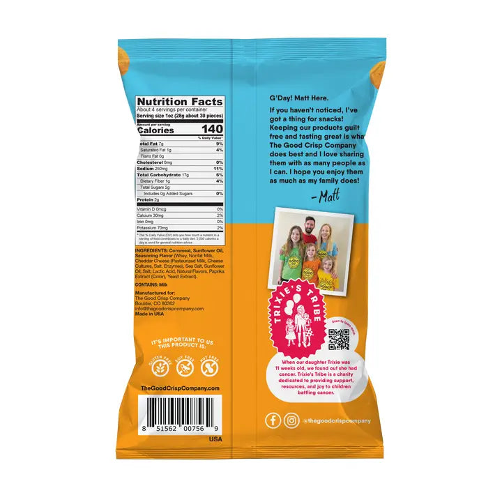 The Good Crisp Cheddar Cheese Balls