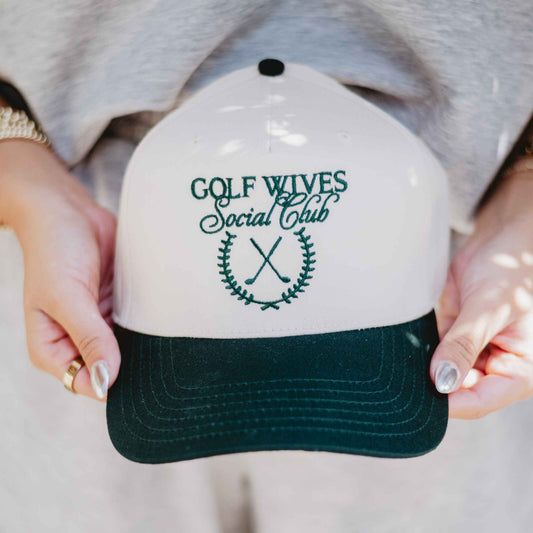 Hats | Golf Wives Social Club Two-Toned Fitted