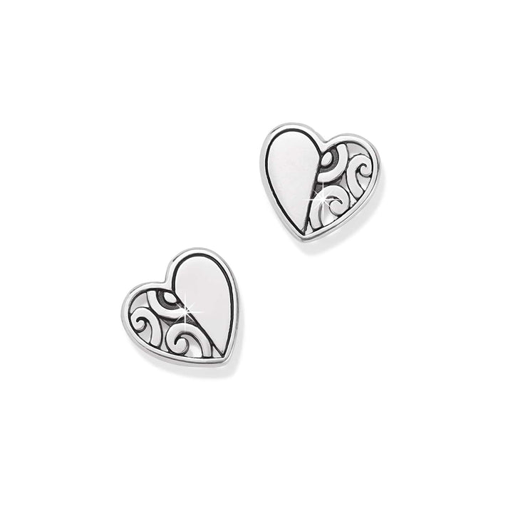 Earrings - Brighton Deco Heart Mini Post