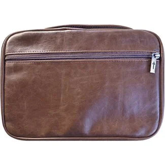 Distressed Leather Bible Case