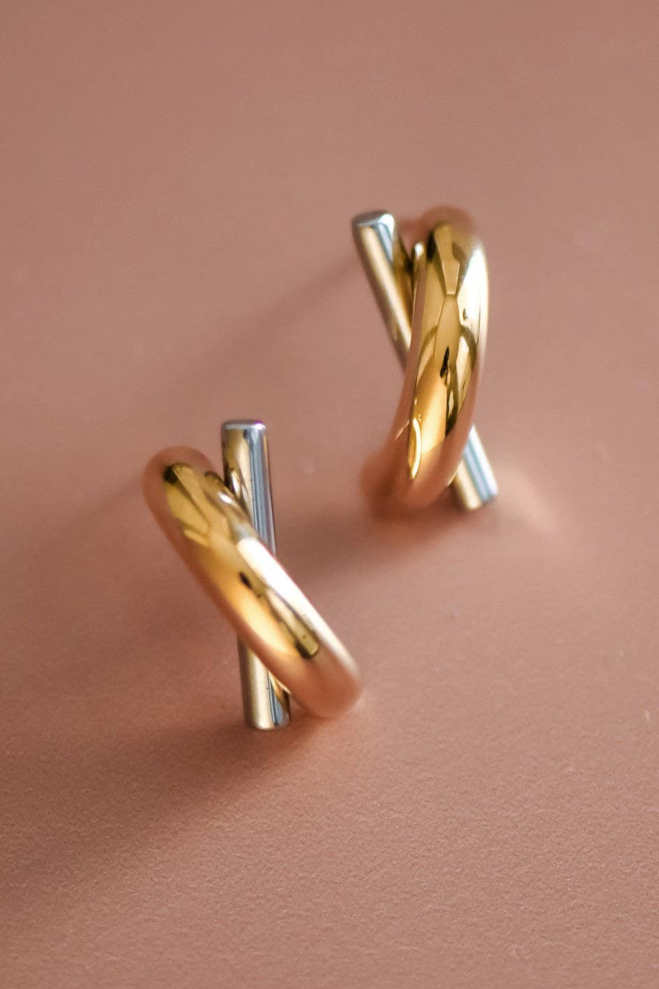 Earrings - PVD Plated Studs