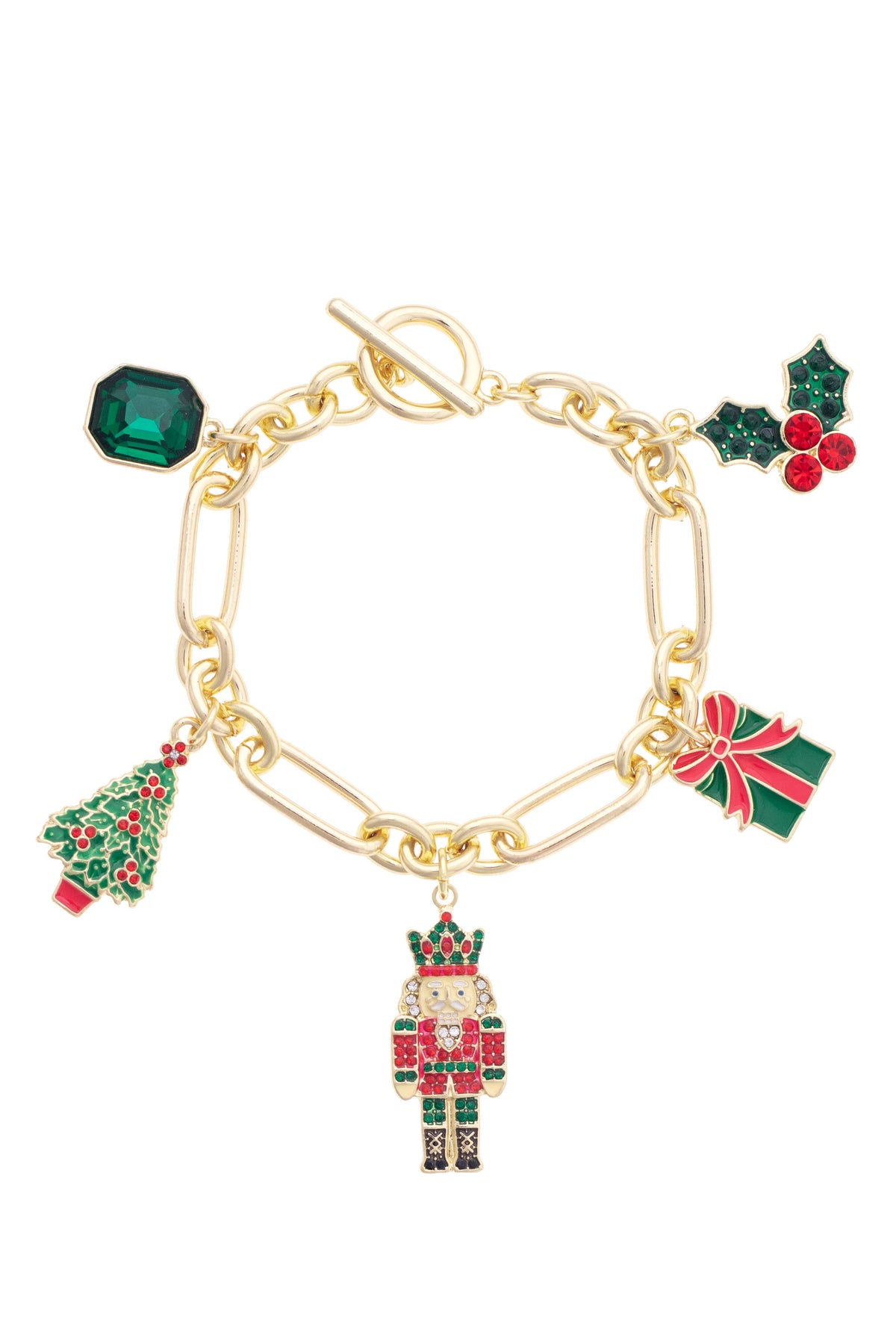 Charm Bracelet - Naughty Nutcracker