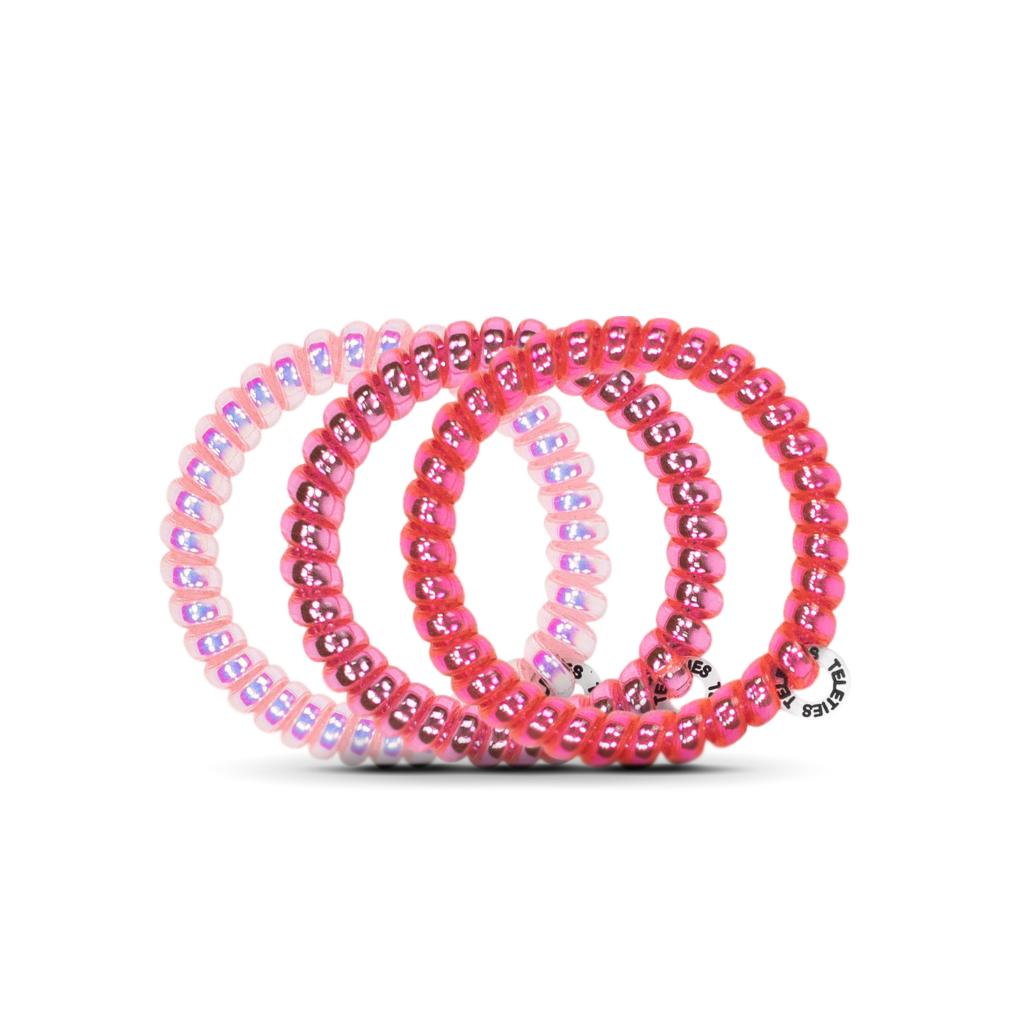 Teleties Small Hair Ties - Think Pink
