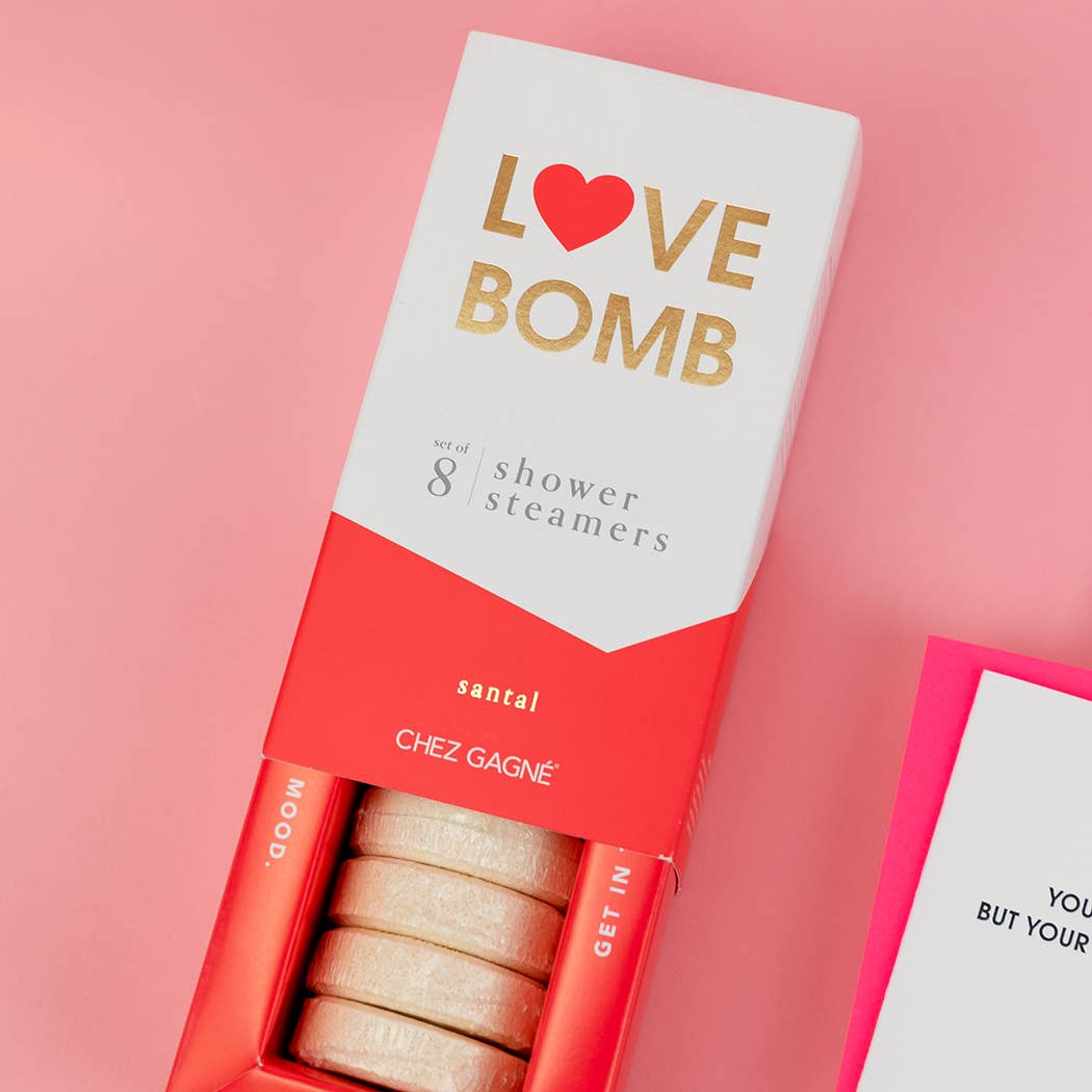 Love Bomb Shower Steamers - Valentine's Gift - Set of 8