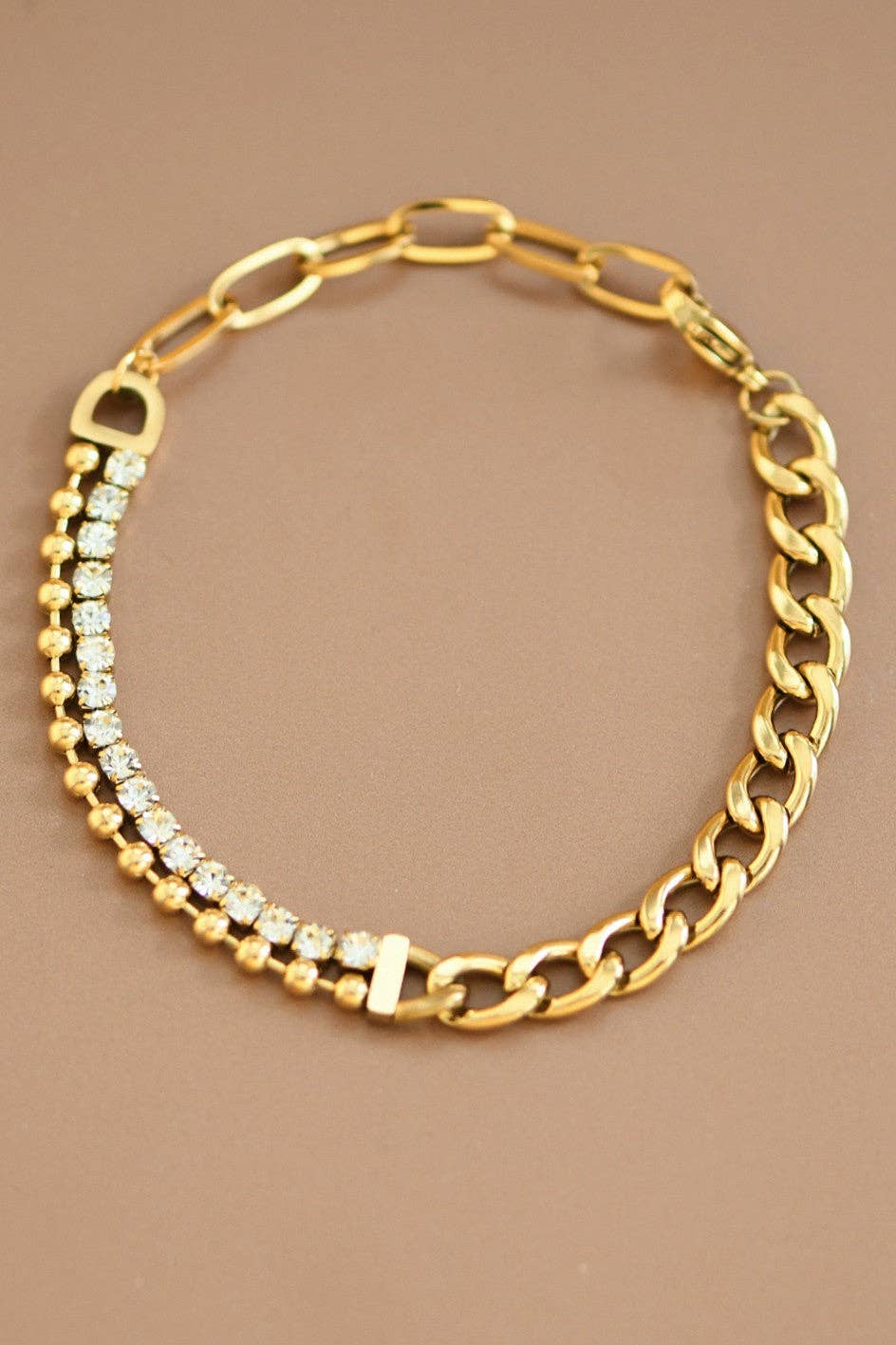 18K Gold Plated Kay Chain Bracelet