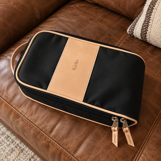 Jon Hart Shoe Bag - Black