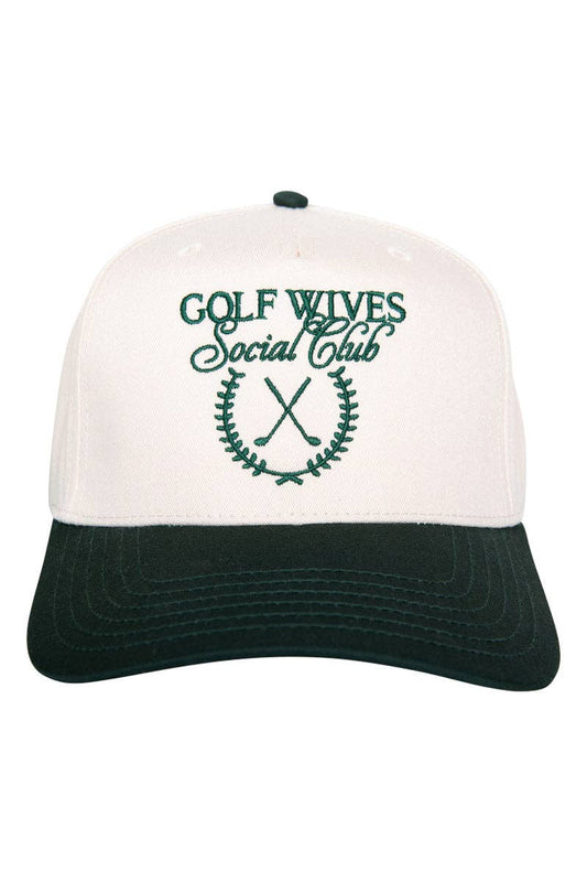 Hats | Golf Wives Social Club Two-Toned Fitted
