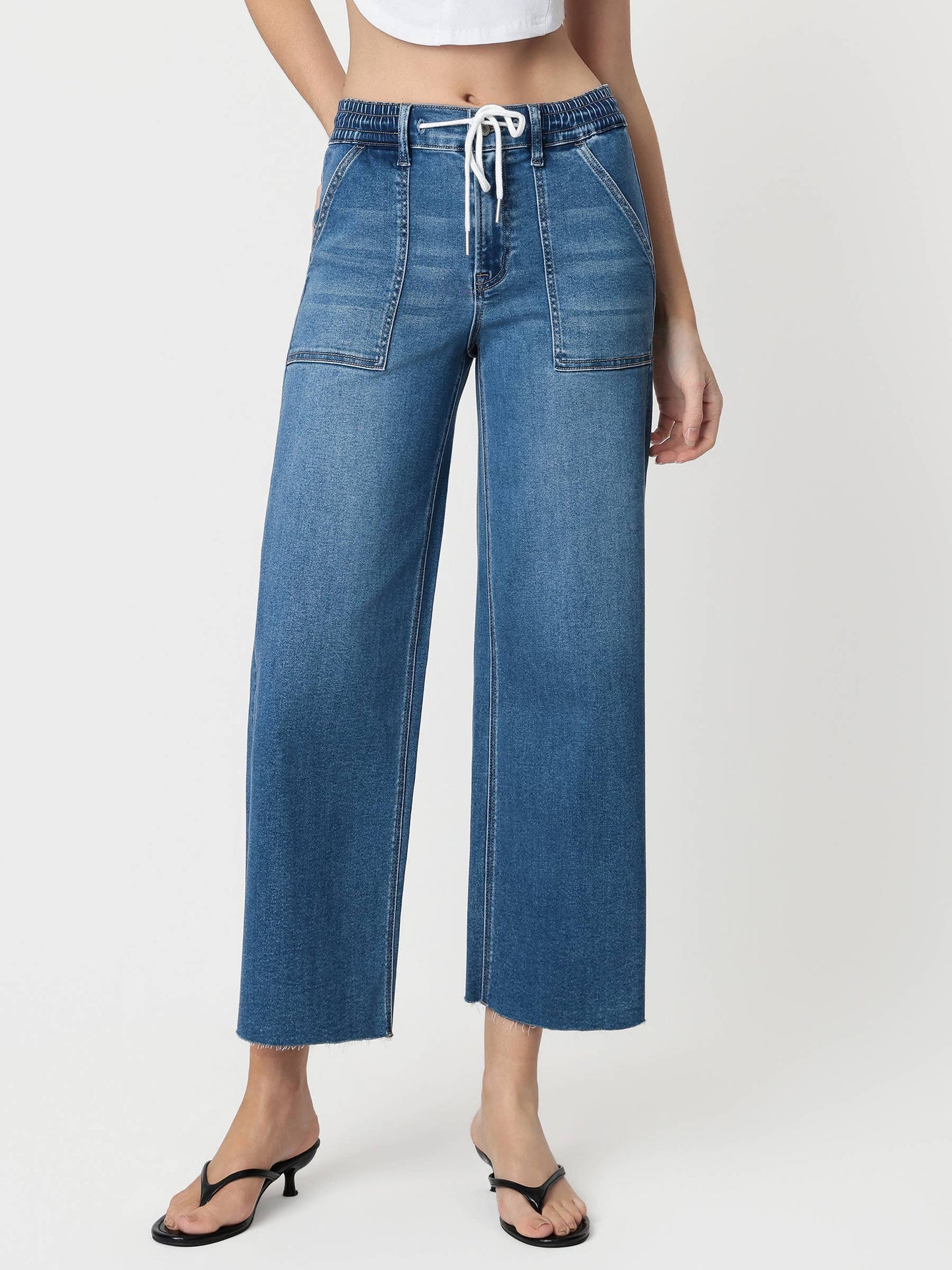 Vervet Jeans - Kris High Rise Baggy Wide