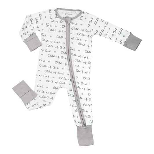 Child Of God Baby Bamboo Pajamas 0-3 Months