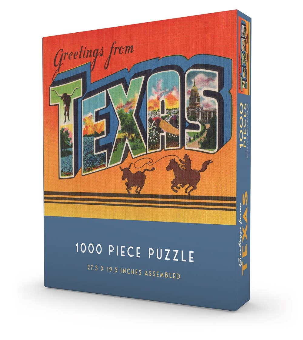 Puzzle - Greetings from Texas 1000 Piece