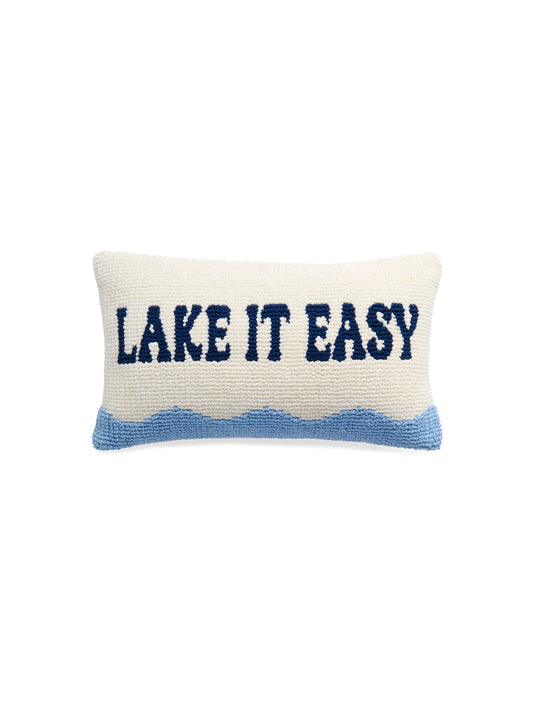 Throw Pillow - Lake It Easy