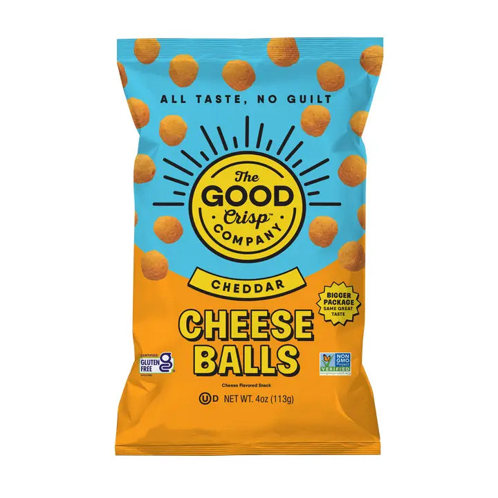 The Good Crisp Cheddar Cheese Balls