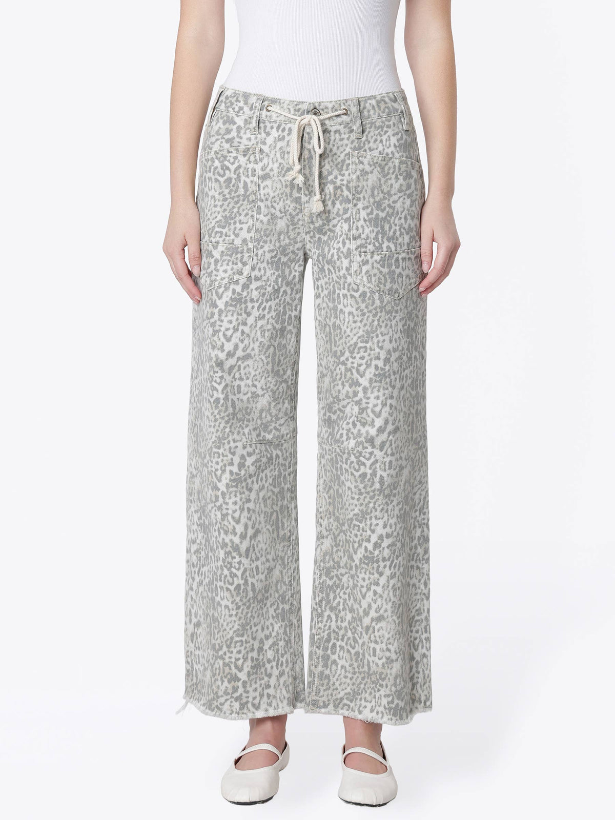 Jeans - Vervet High Rise Leopard Print