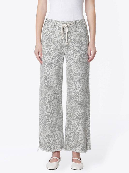 Jeans - Vervet High Rise Leopard Print