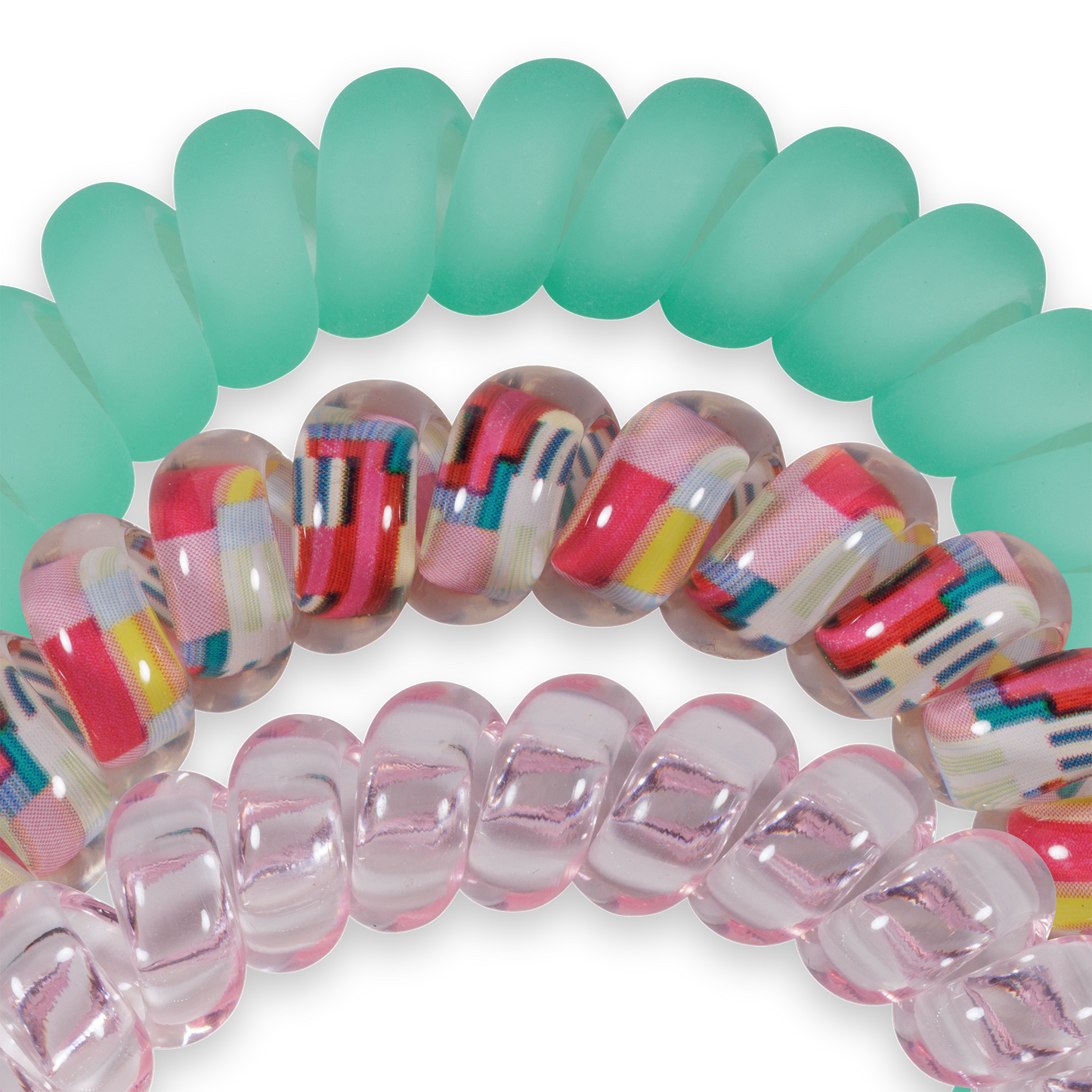 Teleties Large Hair Ties - Spring Splash