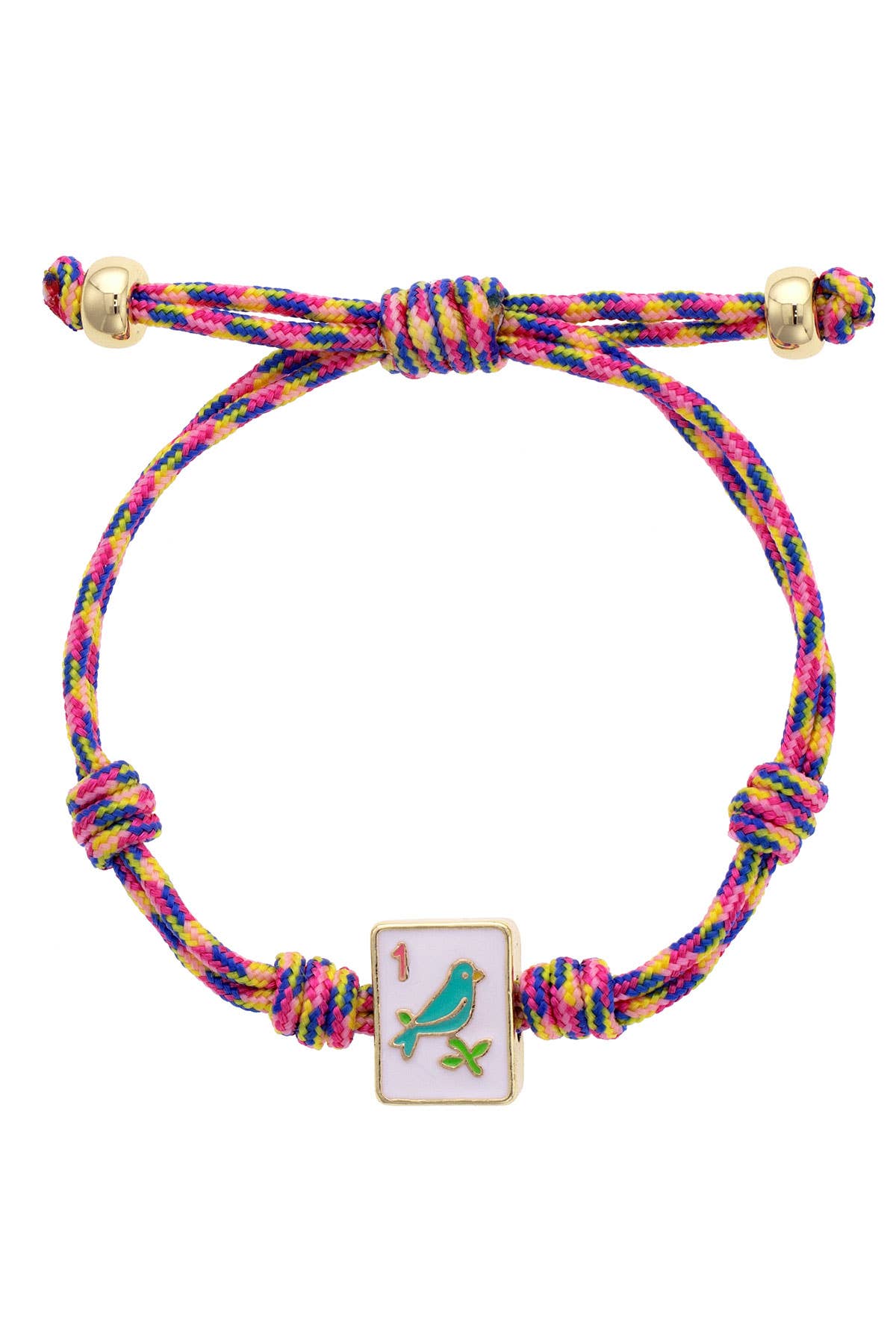 Bracelet - Sparrow Mahjong Tile Paracord