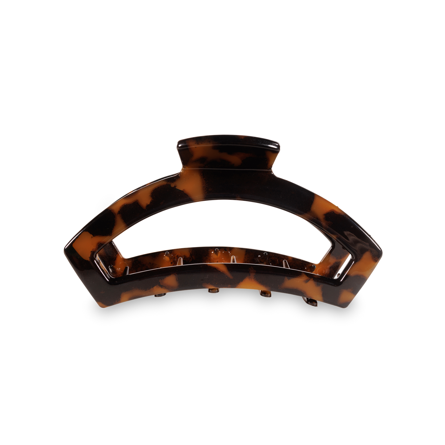 Teleties Hair Clip - Open Medium Tortoise