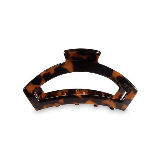 Teleties Medium Open Hair Clip - Tortoise