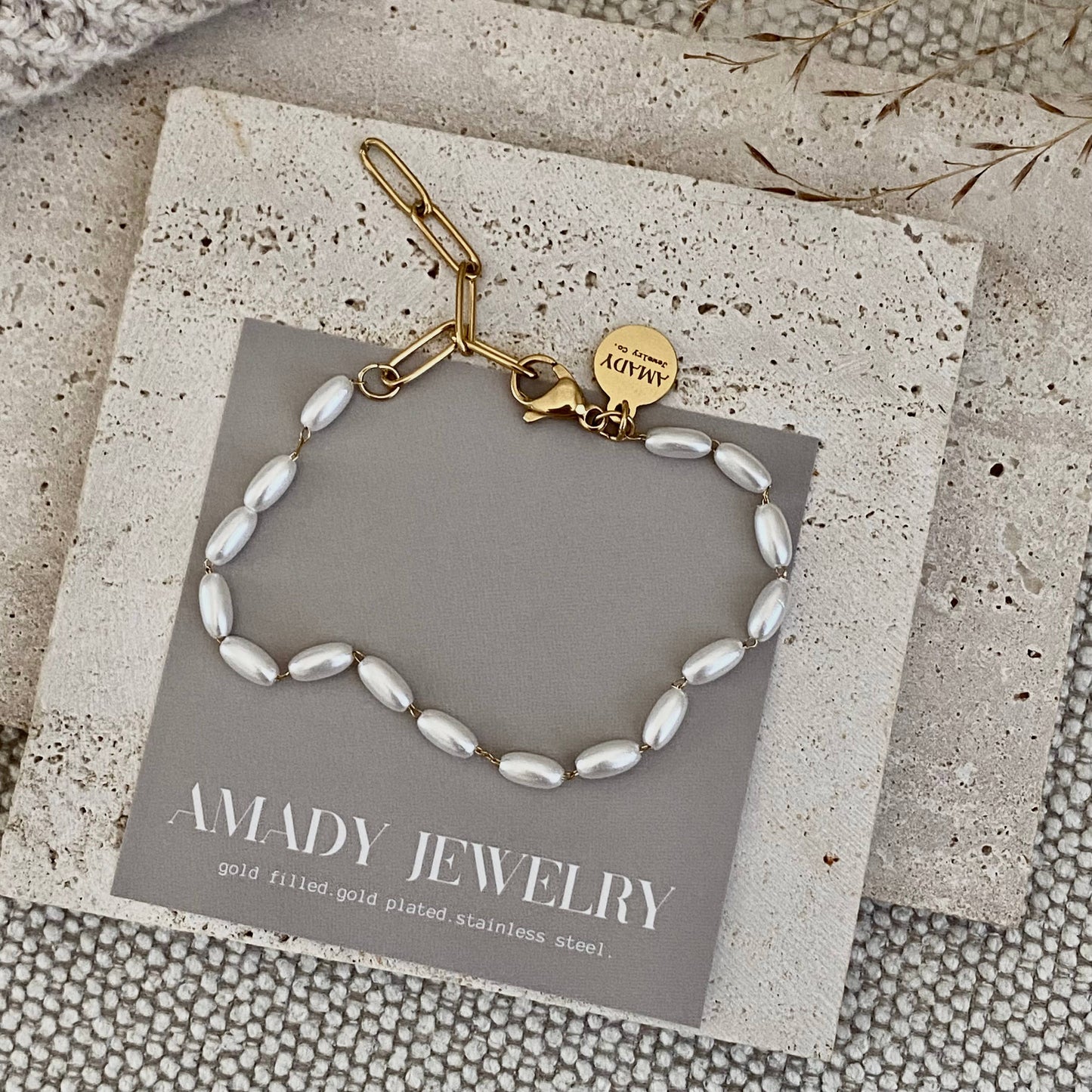 Bracelet - Layering Gold Plated Charm