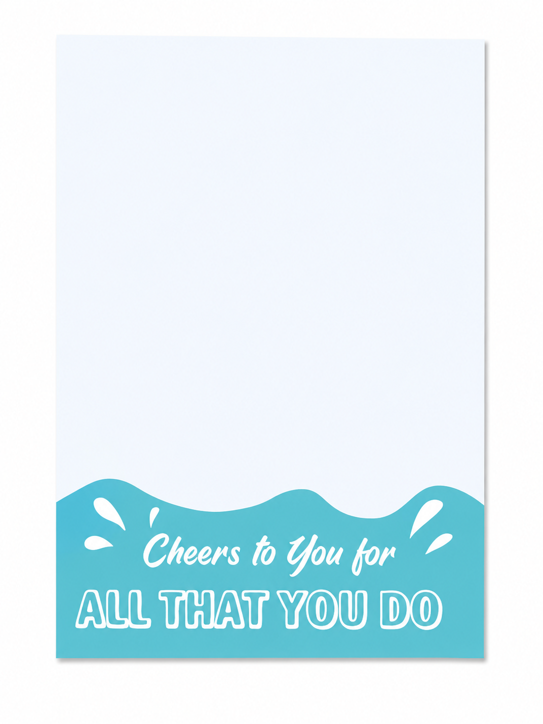 Sticky Notes - Cheers For All You Do