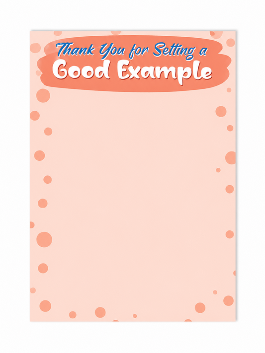 Sticky Notes - Good Example