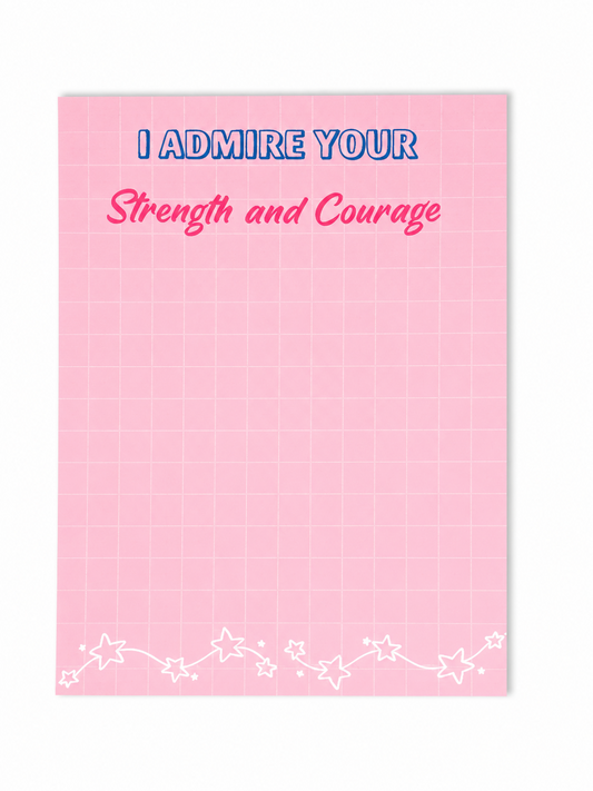 Sticky Notes - Strength & Courage