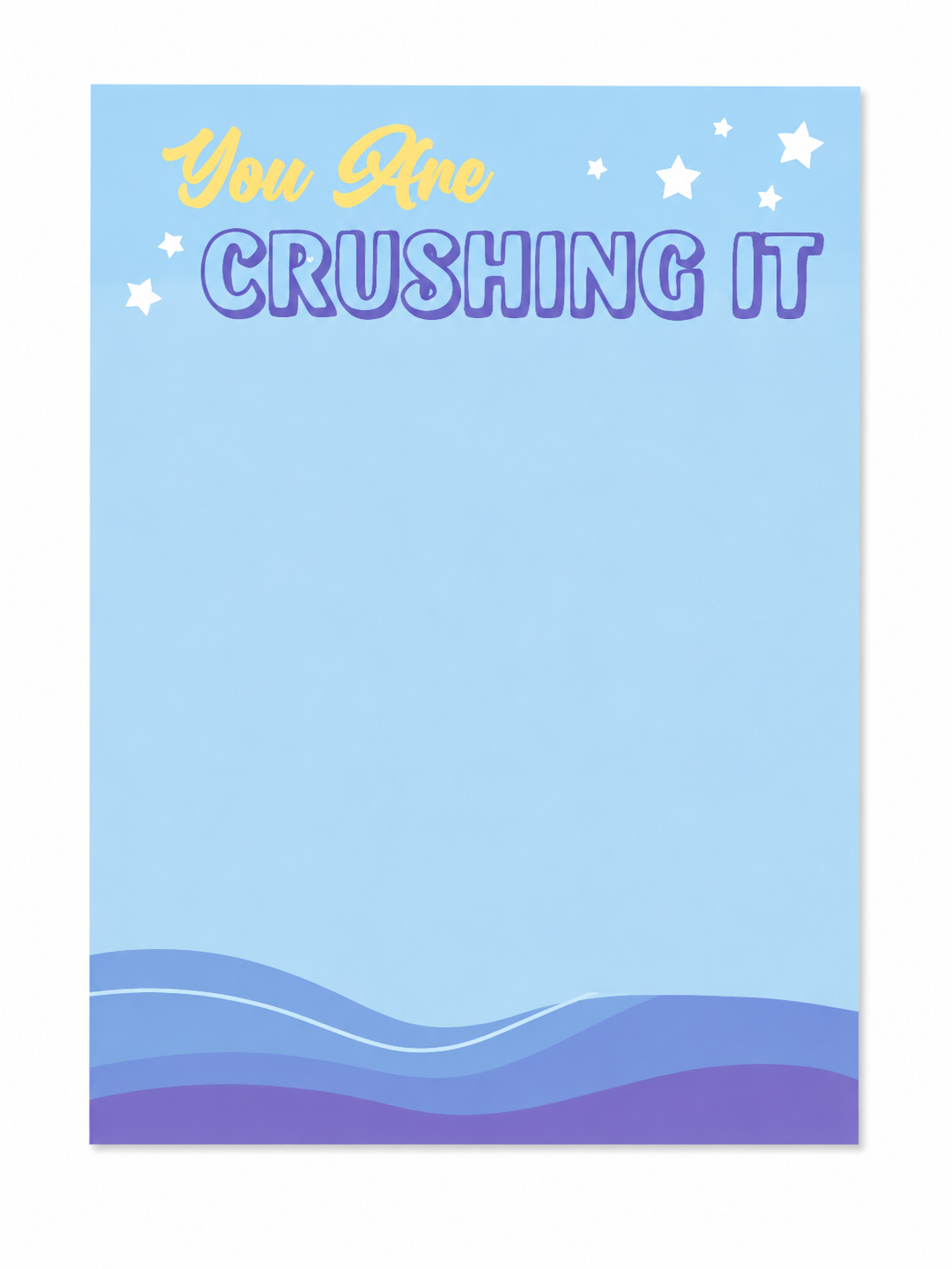 Sticky Notes - You Are Crushing It