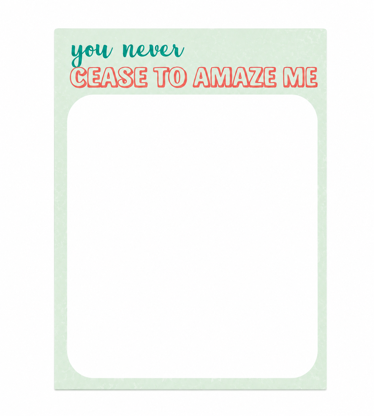 Sticky Notes - Cease To Amaze Me