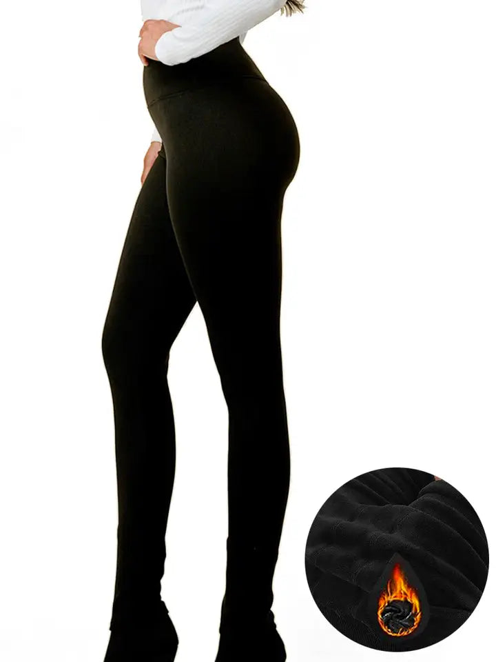 Bottoms | Leggings Heavy Fleece Lined Winter Flare