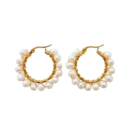 Freshwater Pearl Earrings