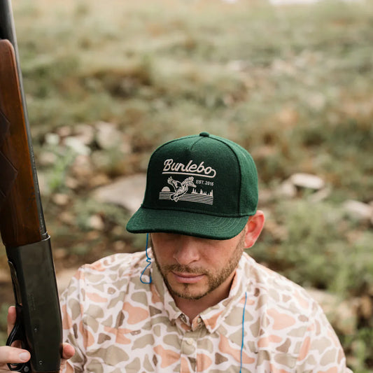 Hats | Burlebo Cap Duck Season Green