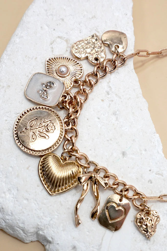 Jewelry | Necklace Custer Bow Heart