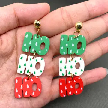Jewelry | Earrings Ho Ho Ho Dangle
