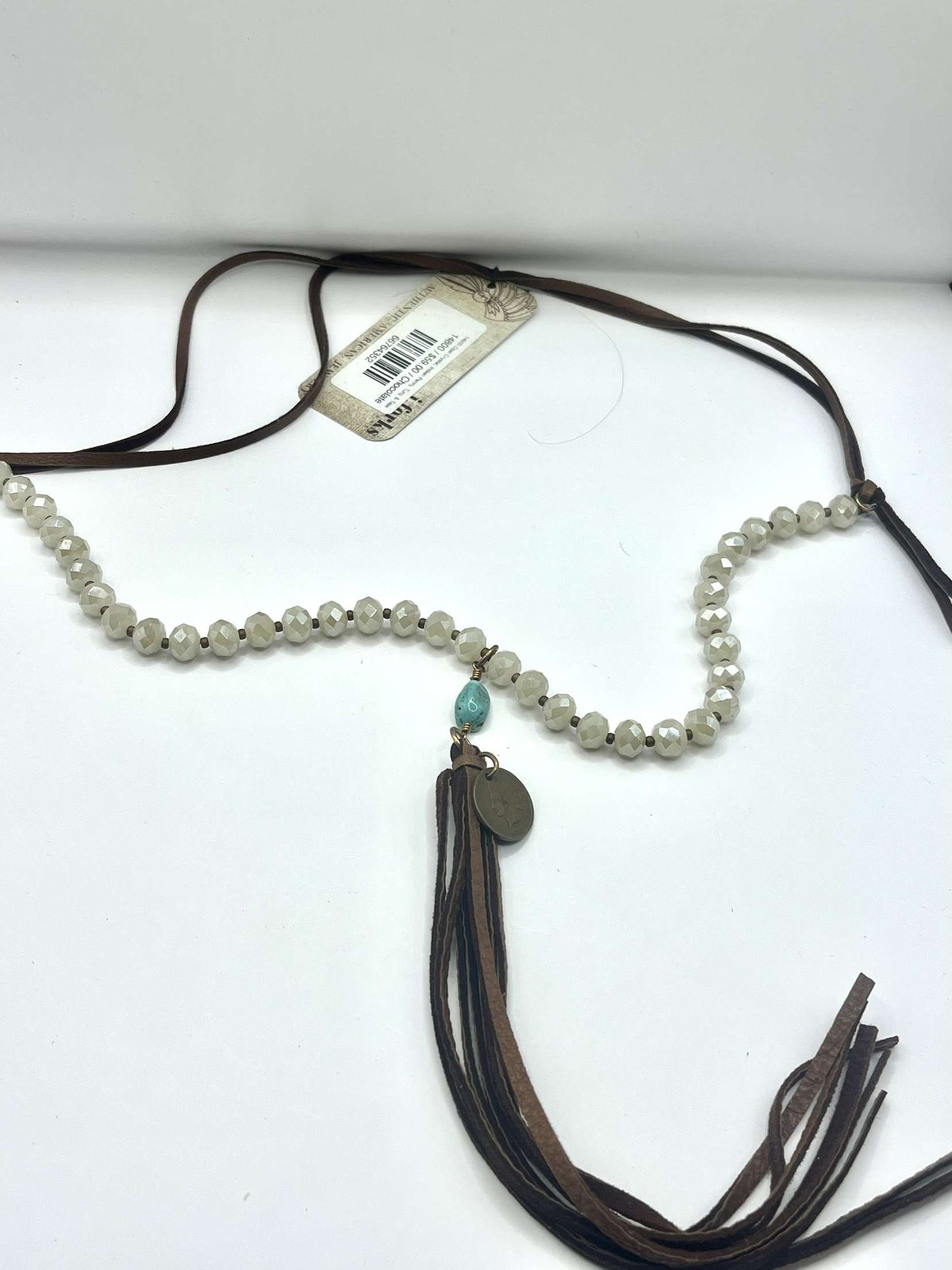 Jewelry | Necklace J. Forks Designs - Opal Crystal, Indian Penny w/Turquoise