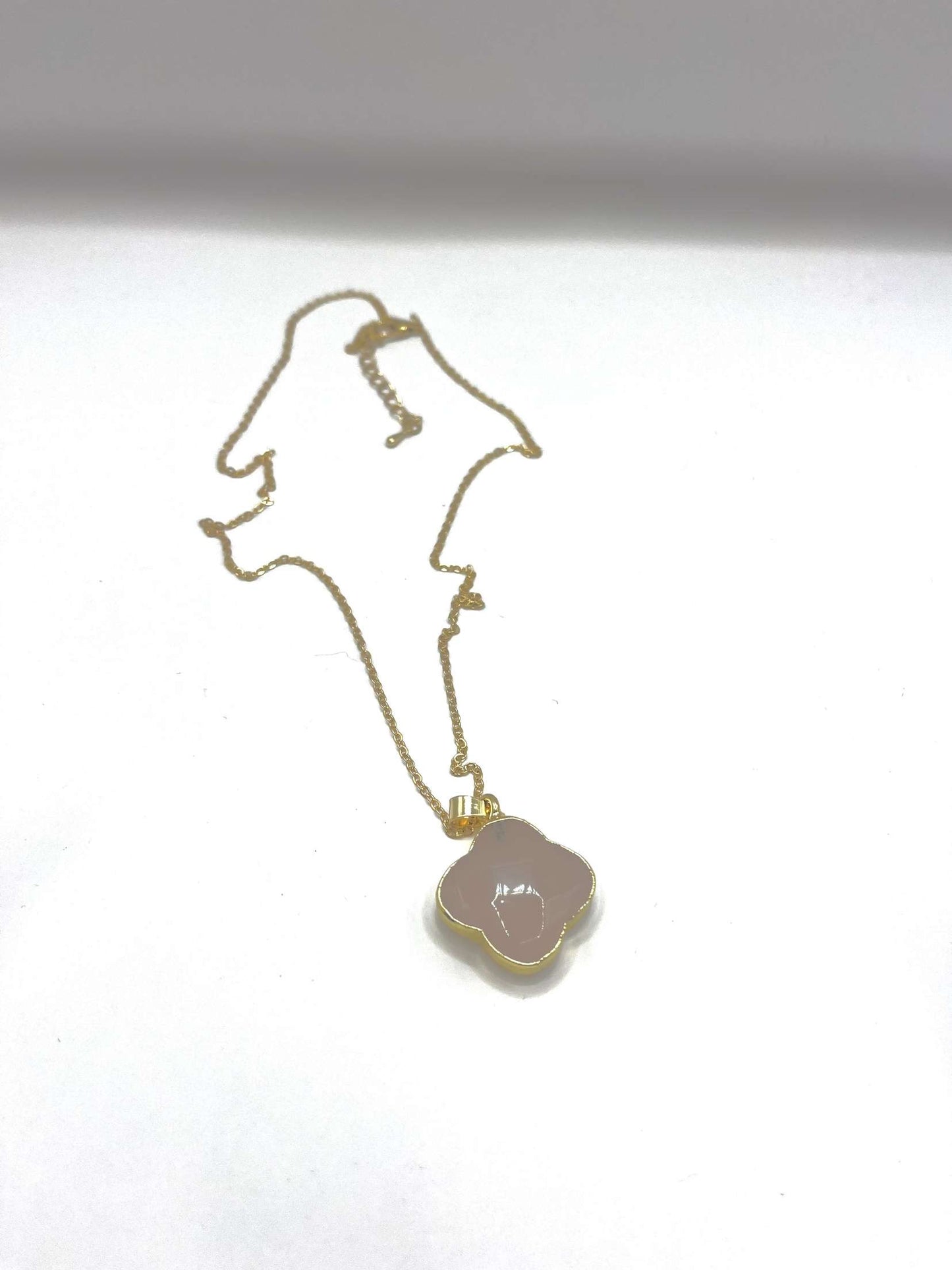 Jewelry | Necklace Clover Stone Pendant