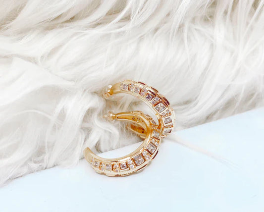 Jewelry | Earrings Gold Jerzie Hoops
