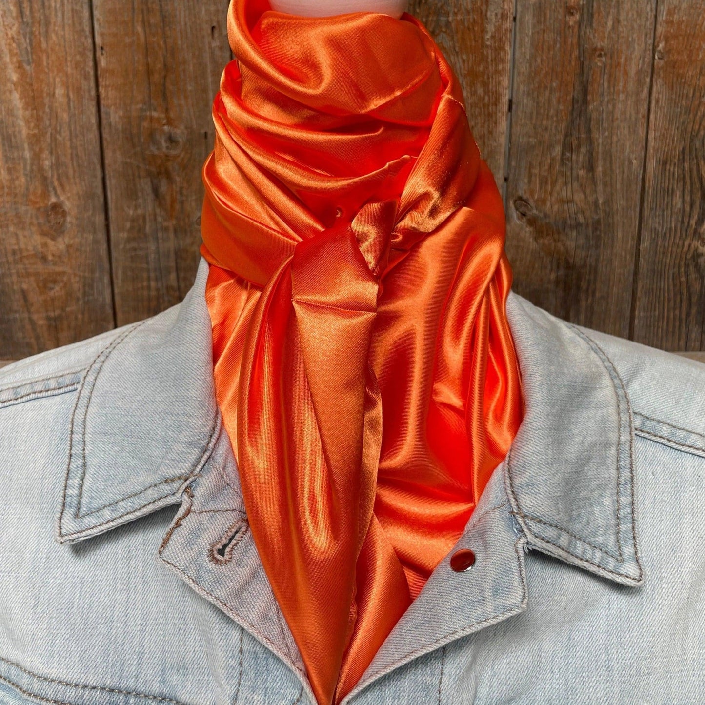 Scarf - Solid Orange