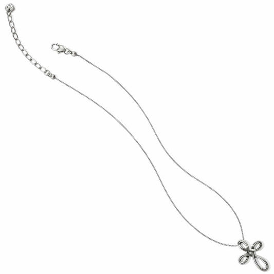 Necklace- Brighton Interlok Petite Cross