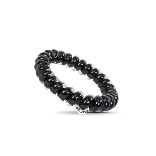 Teleties Large Hair Ties • Jet Black