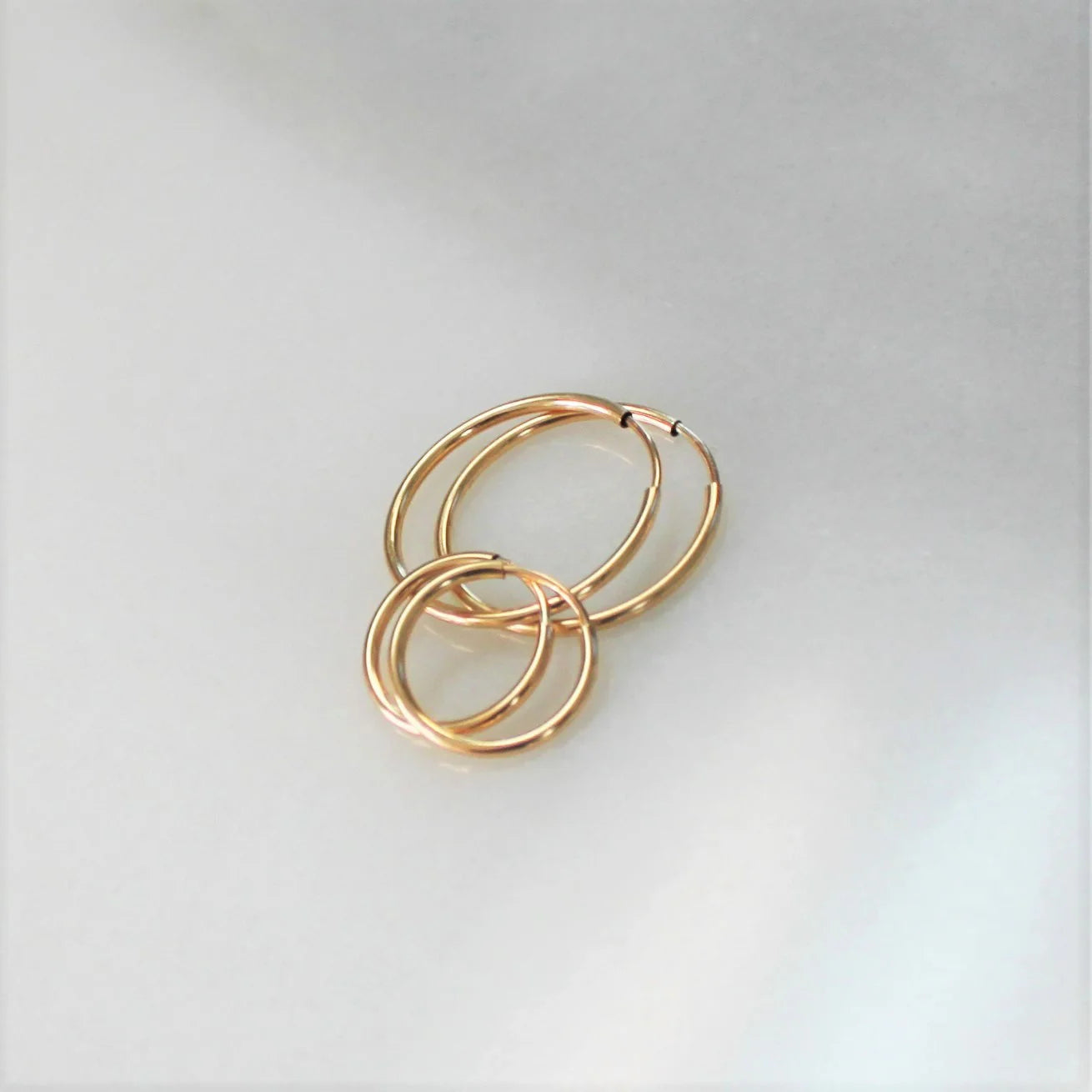 Klara Gold Hoops 14mm
